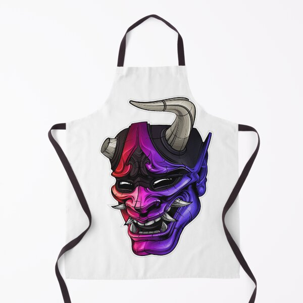 Item preview, portrait of a Japanese hannya mask designed and sold by Volonoff.