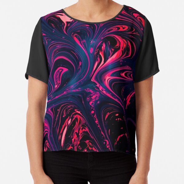 psychedelic Chiffon Top