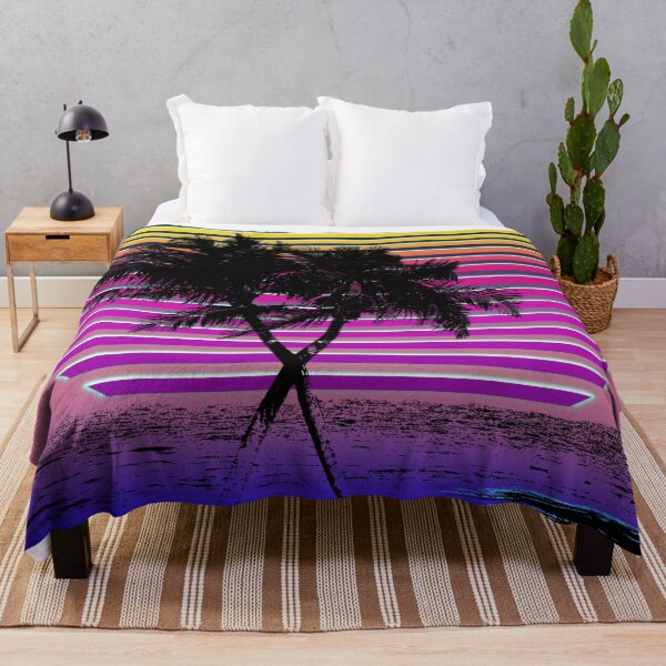 Item preview, Vaporwave Beach Night designed and sold by kandycoded.