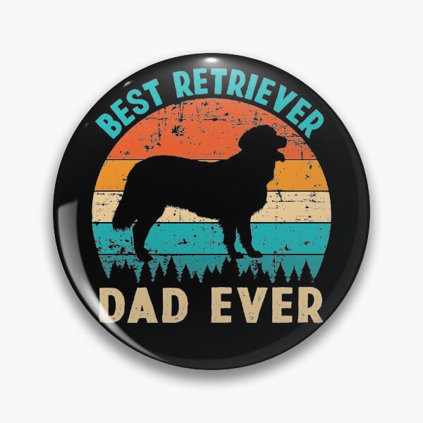 Item preview, Best Retriever Dad Ever designed and sold by Pocket-Glitch.