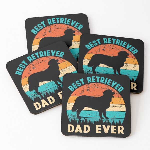 Item preview, Best Retriever Dad Ever designed and sold by Pocket-Glitch.
