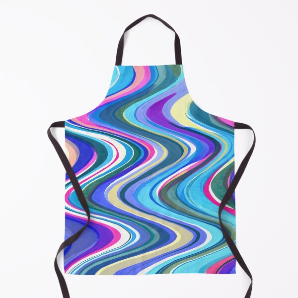 Item preview, Colorful wave watercolor marble abstract  designed and sold by Roselove4869.