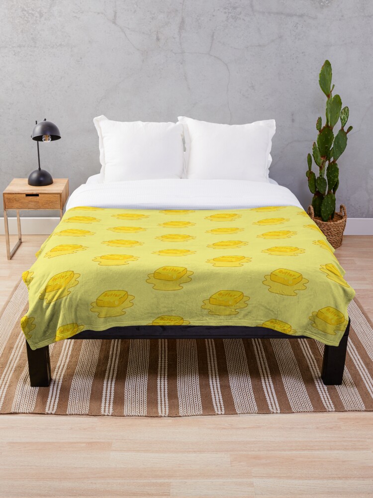 Butter yellow best sale throw blanket