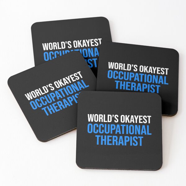 Item preview, World's Okayest Occupational Therapist designed and sold by TheBeastNation.