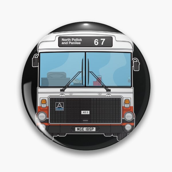 Item preview, Strathclyde Buses Ailsa AS2 MGE185P Glasgow 90s 80s  designed and sold by BFXIII.