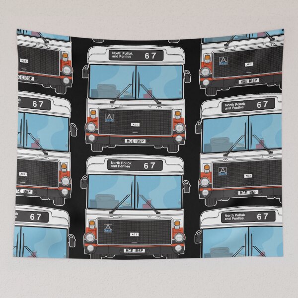 Item preview, Strathclyde Buses Ailsa AS2 MGE185P Glasgow 90s 80s  designed and sold by BFXIII.
