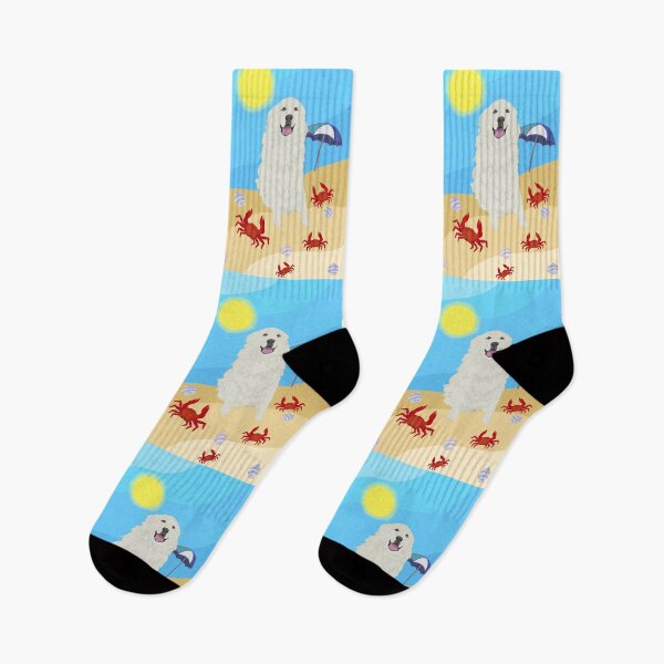 Item preview, Beach Great Pyrenees Pattern  designed and sold by KantstandyaC.