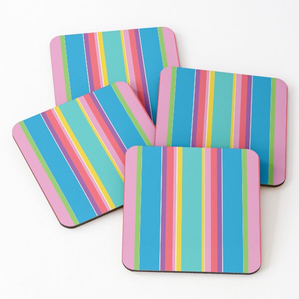 Item preview, Multi colored vertical striped line pattern designed and sold by BLMcreations.