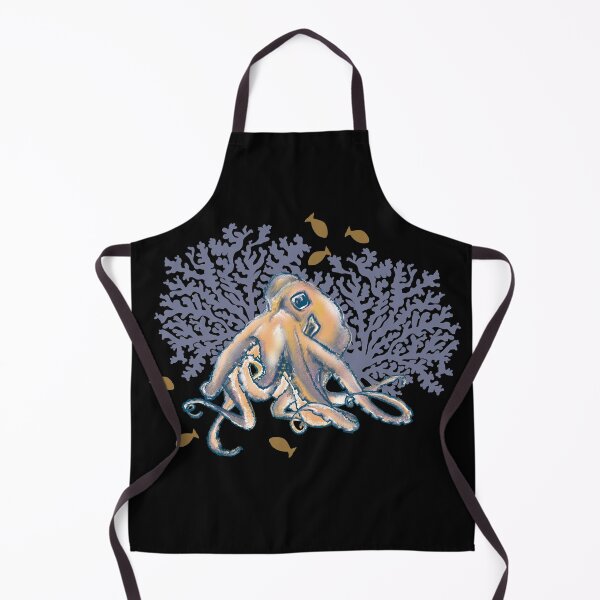 Item preview, Octopus Fish/Coral Reef designed and sold by DebbieJoyArt.