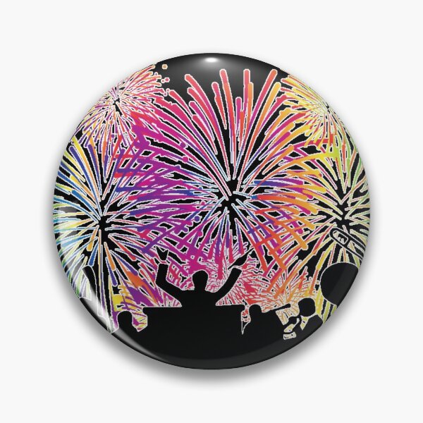 Item preview, Orchestrated Chaos on black background designed and sold by sprayrainbow.