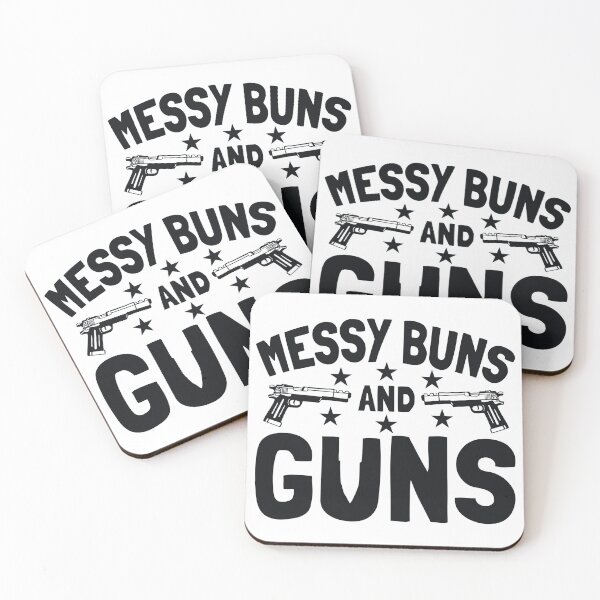 Item preview, Messy buns and guns designed and sold by Mavis1994.