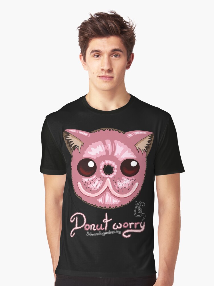 Thumbnail 1 von 5, Grafik T-Shirt, Donut worry! designt und verkauft von Boxcats.