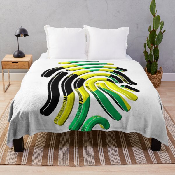 Item preview, Jamaica Flagprint (W) designed and sold by Boakes-Digital.
