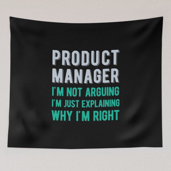 Item preview, Funny Product Manager designed and sold by artworkbyrihen.