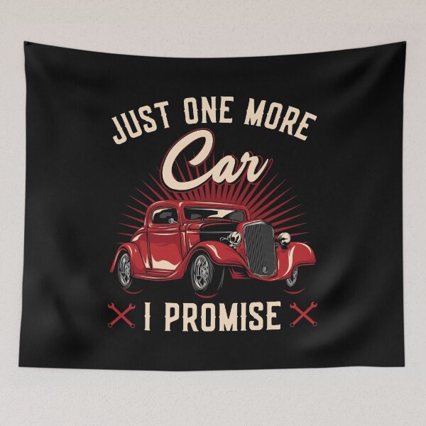 Item preview, One More Car Funny Custom Hot Rod Vintage Hotrod Garage designed and sold by abulfaruque.
