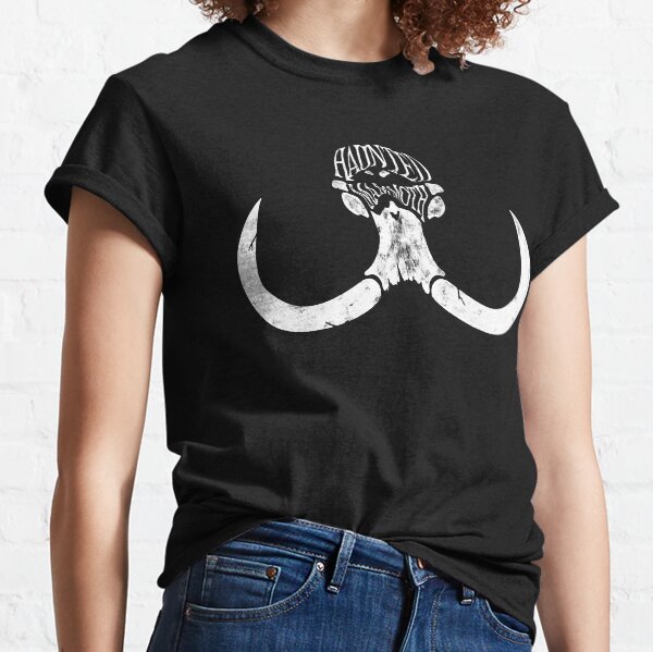 Haunted Mammoth Logo White Classic T-Shirt