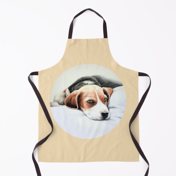 Item preview, Beagle Pencil Drawing (light yellow) designed and sold by SandraWarmerdam.