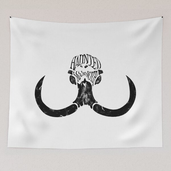 Item preview, Haunted Mammoth Logo Black designed and sold by HauntedMammoth.