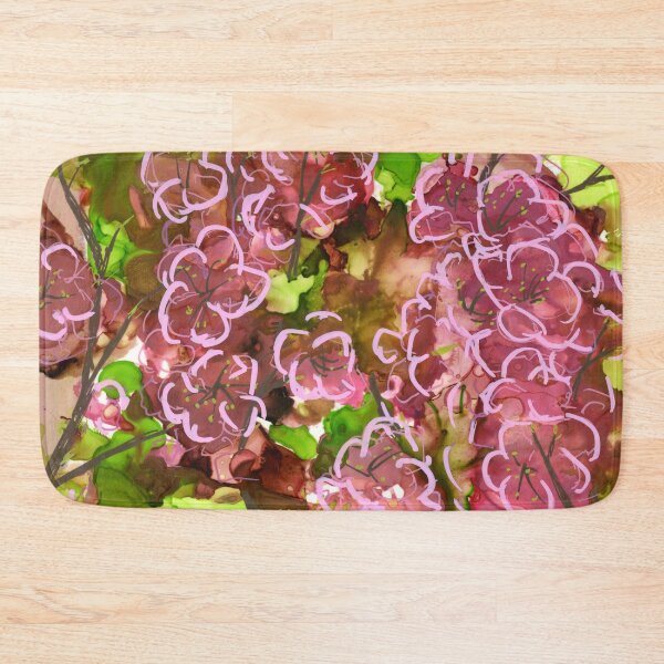 Item preview, Blossoms in alcohol ink and acrylic pen designed and sold by LymphomaLass.