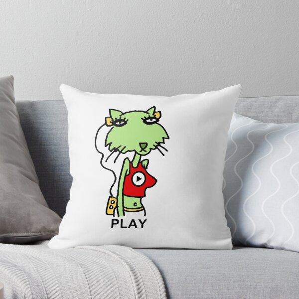 Aperçu de l'œuvre Play cat créée et vendue par flantoons.