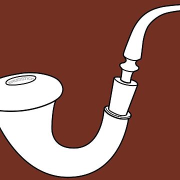Artwork thumbnail, Calabash Pipe - Outline drawing by thedrumstick