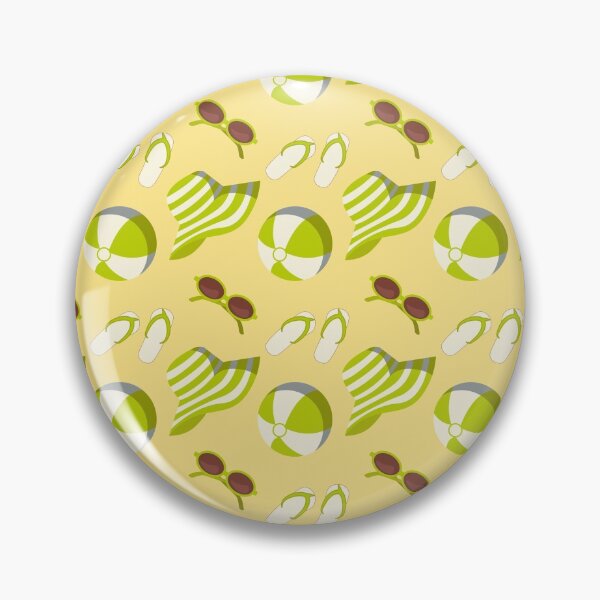 Item preview, Beach design pattern with sunglasses and sun hat designed and sold by CutieBlue.