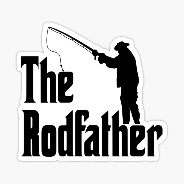 Fishing Rod Stickers - CafePress