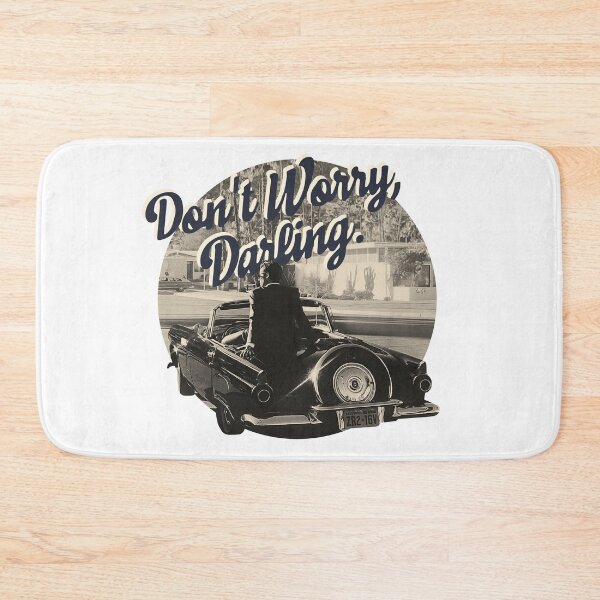 Item preview, Aesthetic minimalist movie poster "Don’t worry Darling" (2021) designed and sold by TrueType.