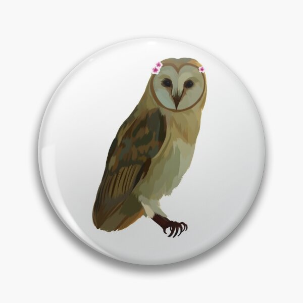 Item preview, barn owl <3 designed and sold by imfeelingbatty.