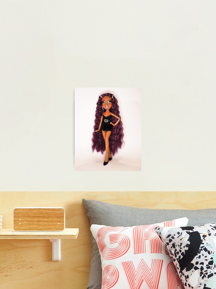 Bratz Sasha floral Photographic Print for Sale by sailorb1959