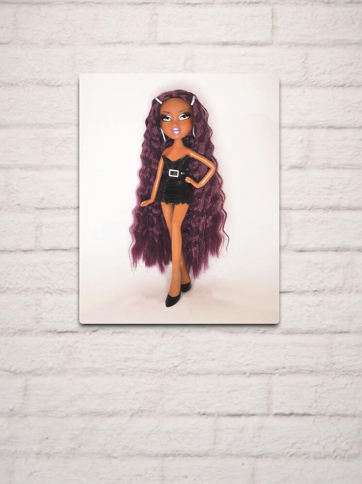 Bratz Sasha Purple Hair (@bratz.blush) Metal Print for Sale by