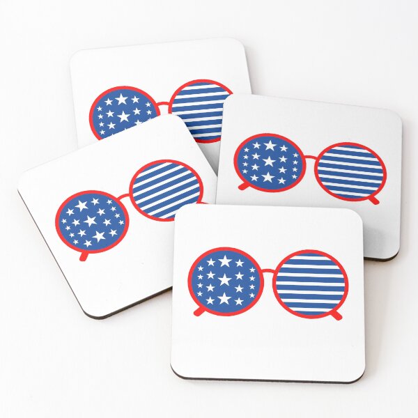 Item preview, American Flag Glasses designed and sold by Shorrab.