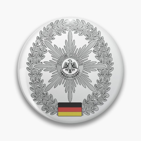 Item preview, Feldjaeger Bundeswehr beret badge designed and sold by Justode.
