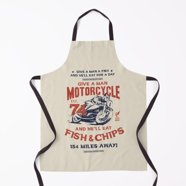 Item preview, Fish and Chips Motorcycle designed and sold by boec gear.