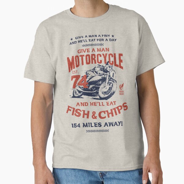 Item preview, Fish and Chips Motorcycle designed and sold by boec gear.