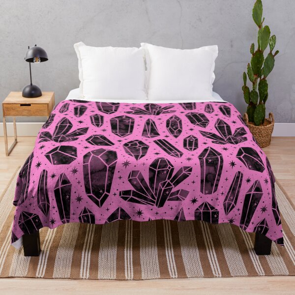 Item preview, Black Crystal on Pink designed and sold by Paisley Yazel.