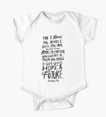 Jeremiah 29:11 One Piece - Short Sleeve