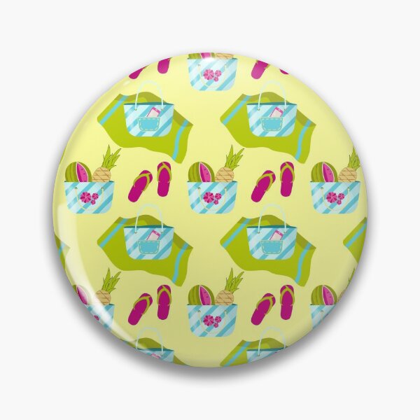 Item preview, Beach design pattern with beach bags designed and sold by CutieBlue.