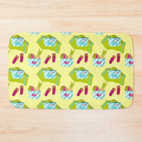 Item preview, Beach design pattern with beach bags designed and sold by CutieBlue.