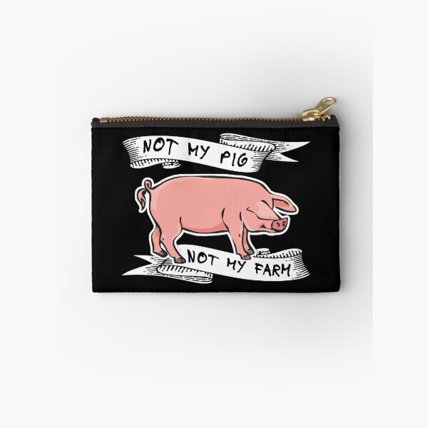 Item preview, not my pig not my farm designed and sold by DisenyosDeMike.