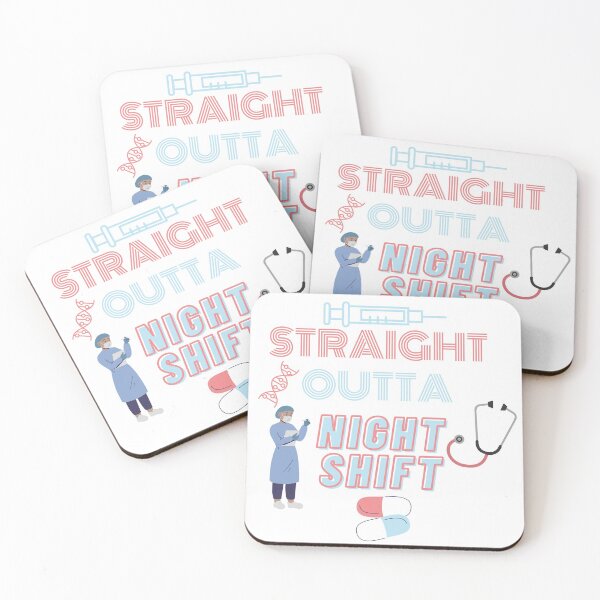 Item preview, Straight Outta NIghtshift designed and sold by WeStarDust.