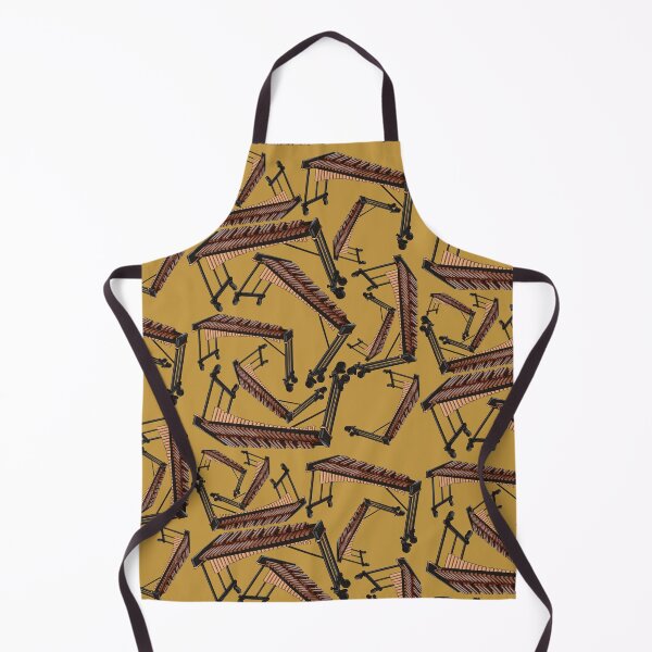 Item preview, Xylophone Musical Instrument Pattern Yellow designed and sold by jasmijndeklerk.