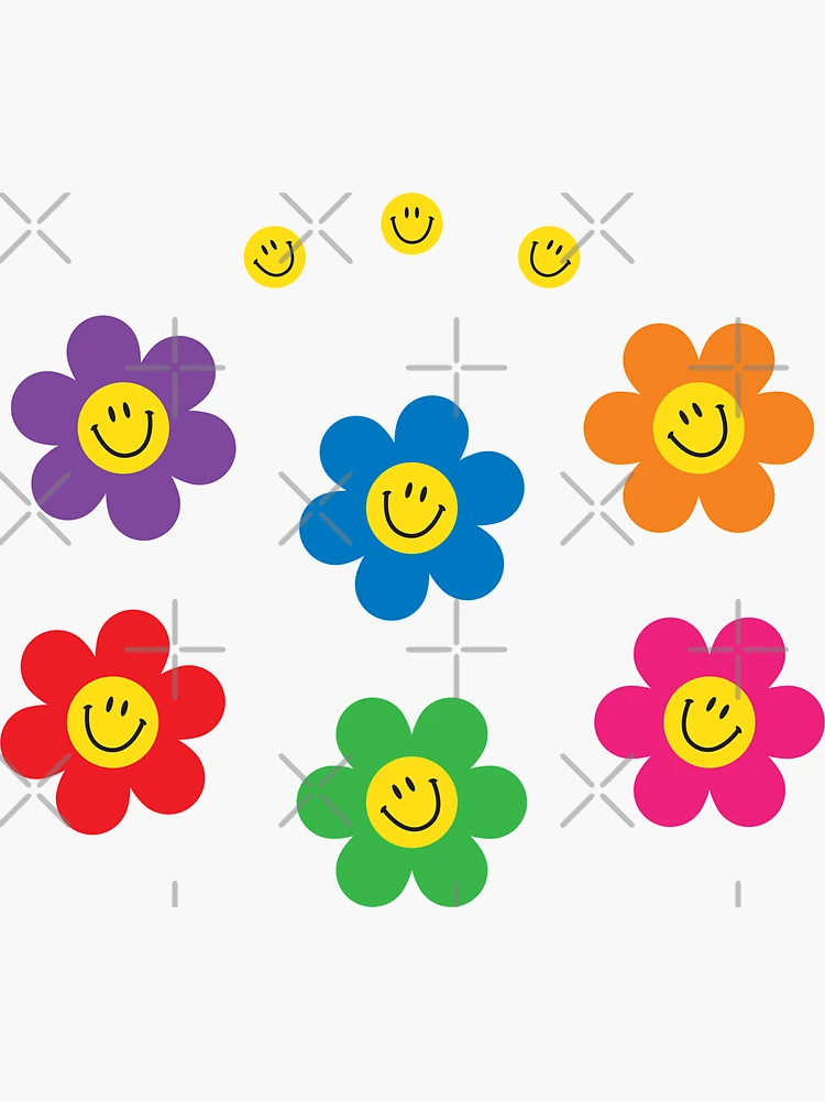 Kidcore flowers | Sticker