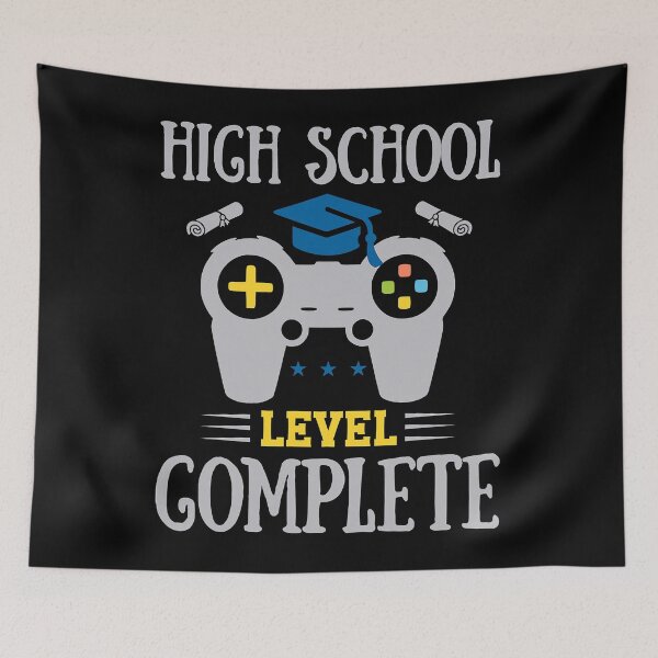 Item preview, High School Level Complete Gamer Boy Graduation Gift designed and sold by LeopoldVolker.