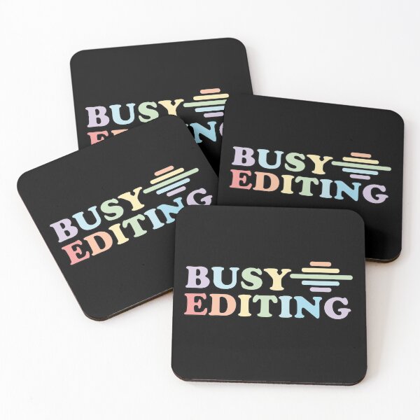 Item preview, Busy editing designed and sold by empathylife.