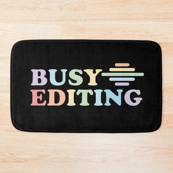 Item preview, Busy editing designed and sold by empathylife.