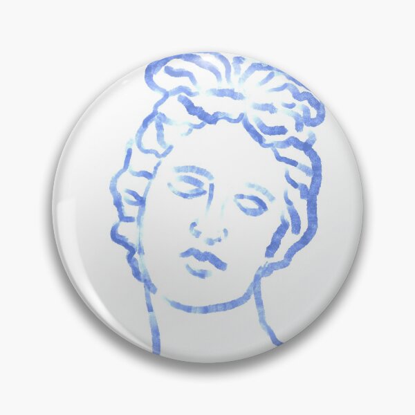 Item preview, Roman statue Italy blue designed and sold by valdegilde.