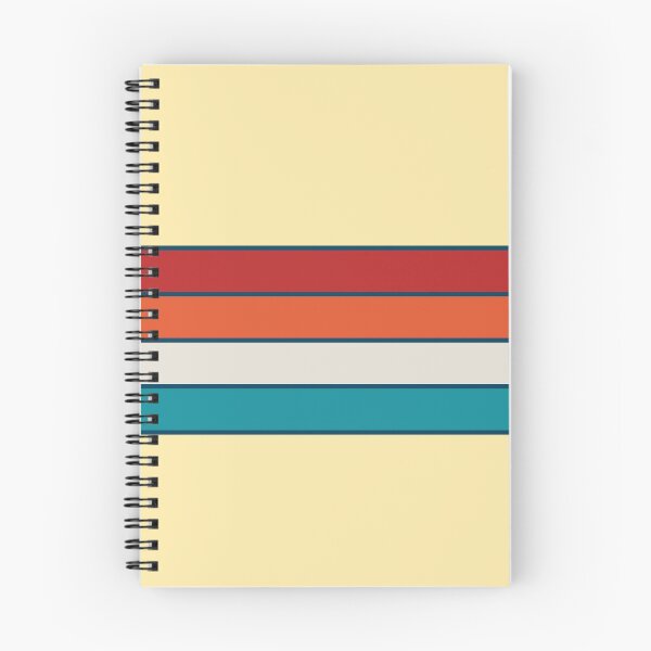 Item preview, Red, Orange & Blue Retro Striped Vintage Sunset designed and sold by LizardGlow.