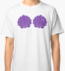 Purple Mermaid Shells Classic T-Shirt
