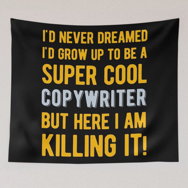 Item preview, Funny Copywriter designed and sold by artworkbyrihen.